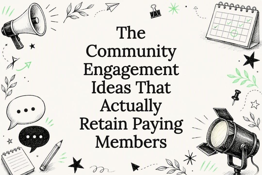 The Community Engagement Ideas That Actually Retain Paying Members