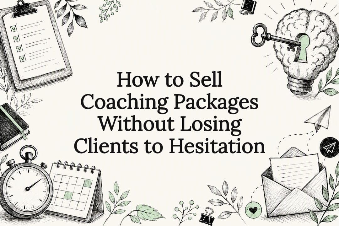How to Sell Coaching Packages Without Losing Clients to Hesitation