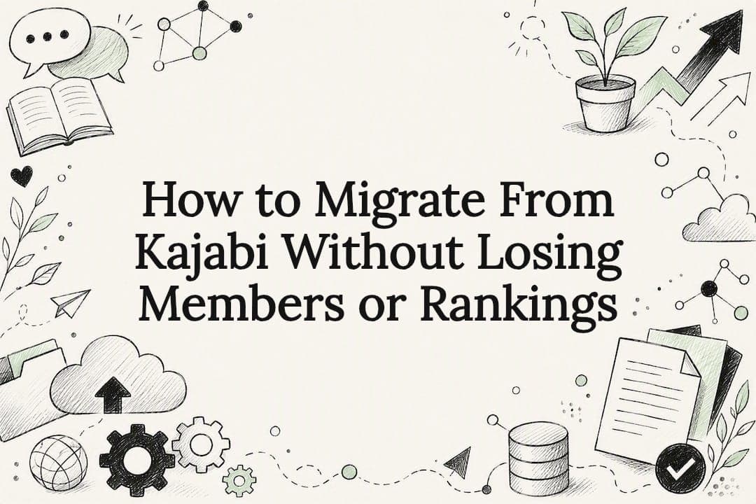 How to Migrate From Kajabi Without Losing Members or Rankings