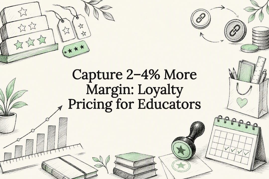 Capture 2–4% More Margin: Loyalty Pricing for Educators