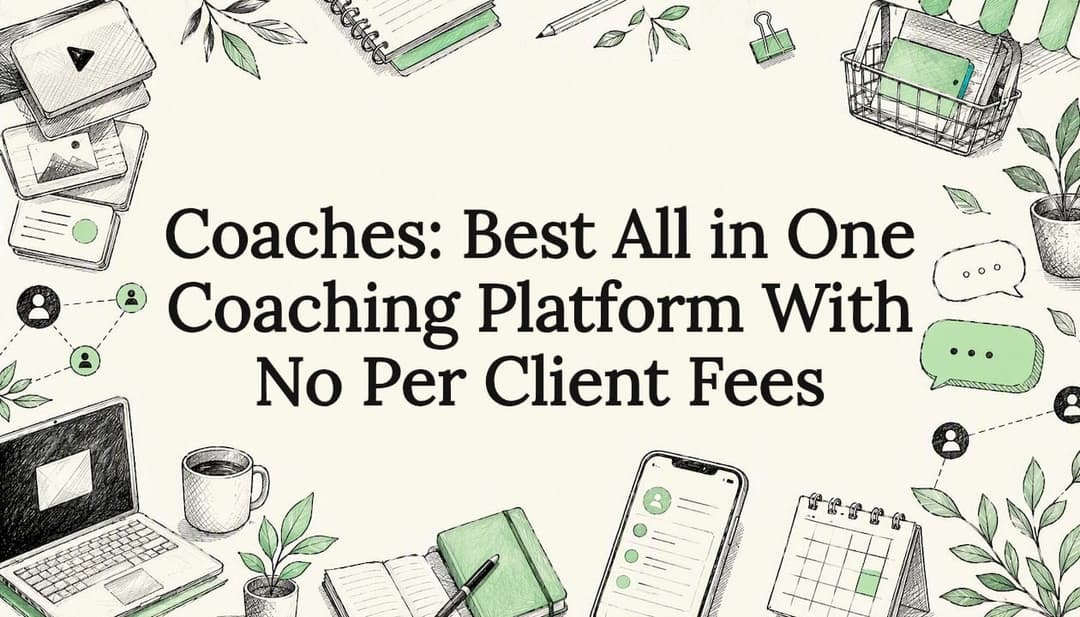 Coaches: Best All in One Coaching Platform With No Per Client Fees