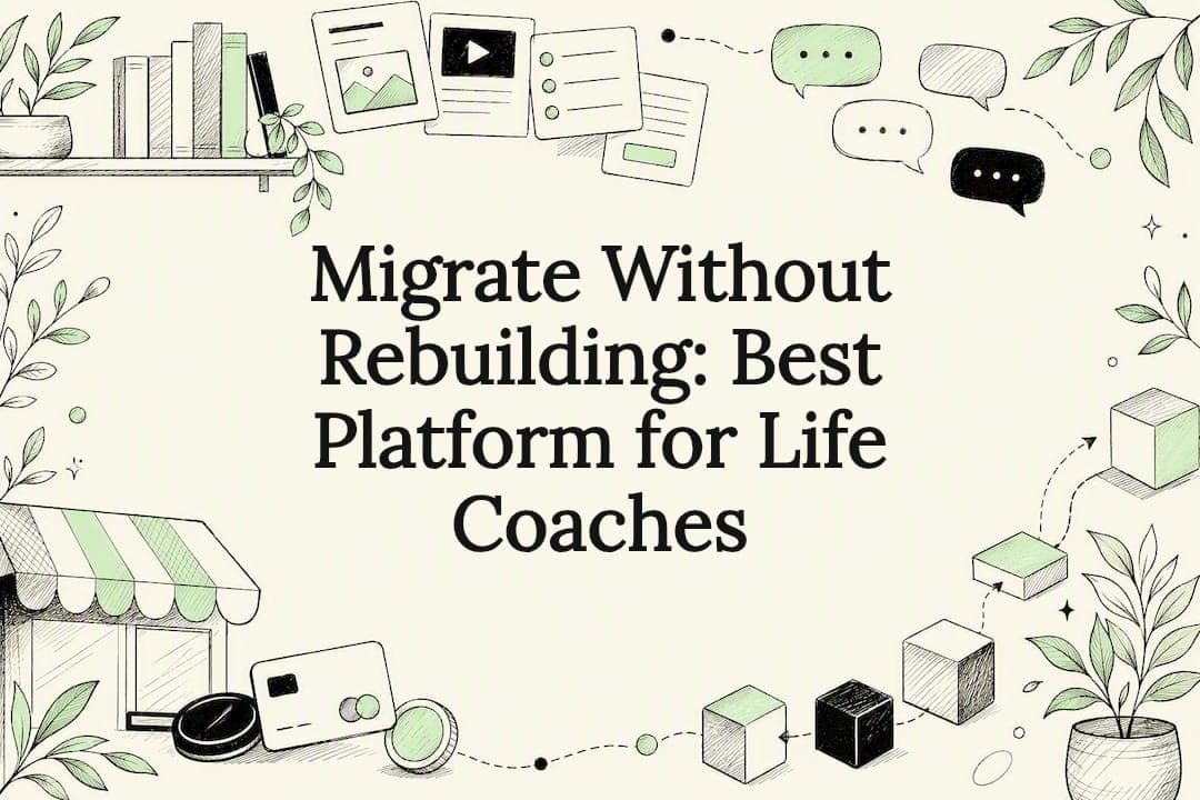 Migrate Without Rebuilding: Best Platform for Life Coaches