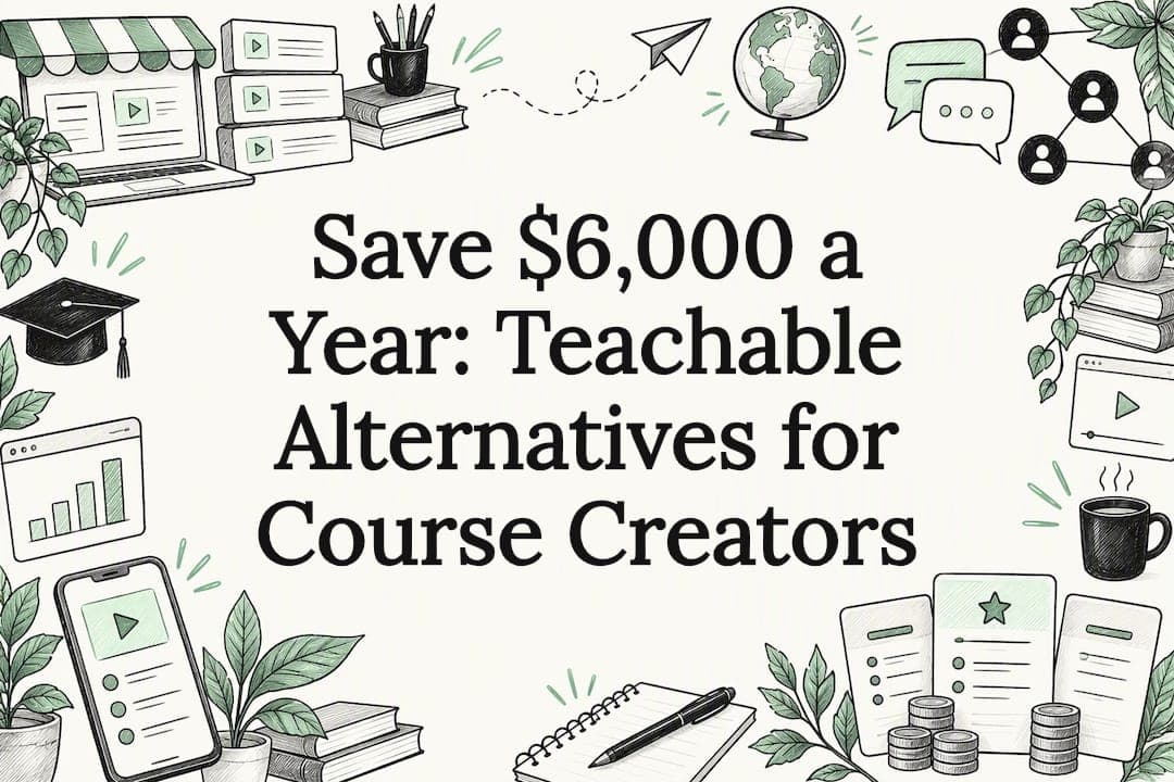 Save $6,000 a Year: Teachable Alternatives for Course Creators
